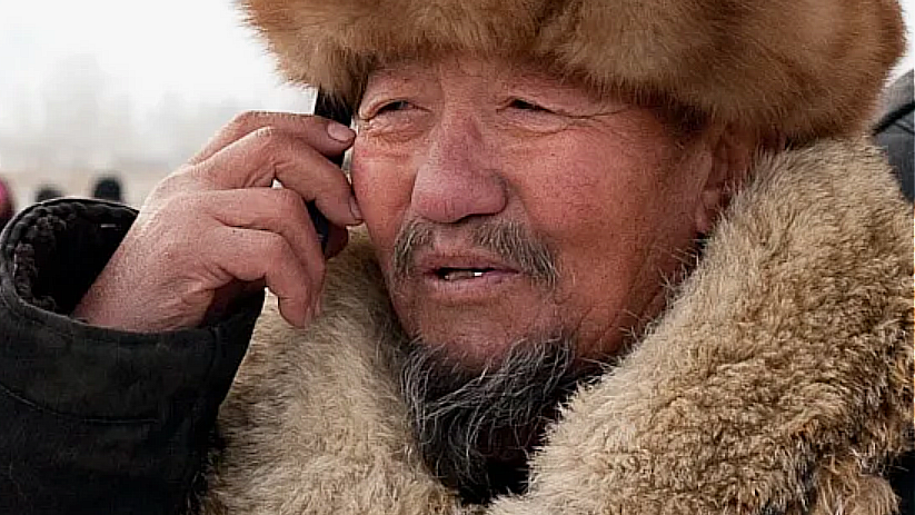 казахский менталитет; весь написан на лице старого аксакала. За пять минут он навел порядок в таксопарке Астаны!